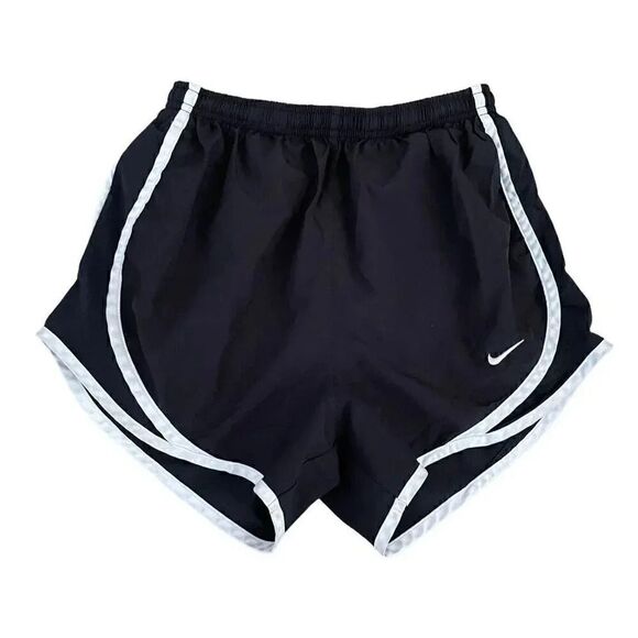Nike Women's Dri Fit Running Athletic Shorts Back Pocket Size XS #1098 - Picture 1 of 8